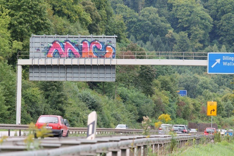Graffiti Wall - Photo by lausbub - ANC, SAARALND (1999)