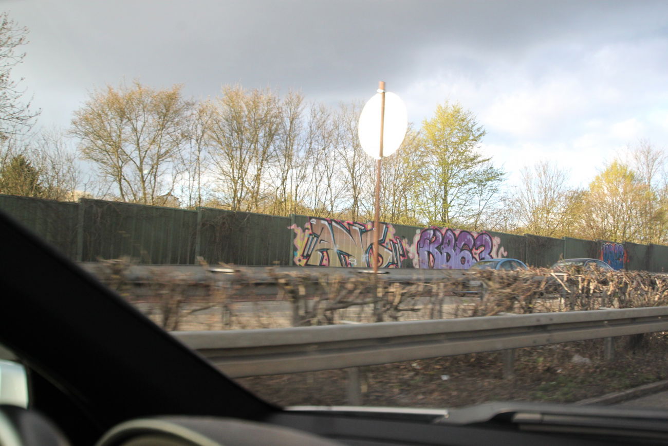 Graffiti Bombing - Photo by lausbub - ANC, SSARLAND (1999)