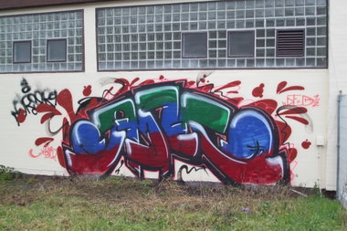 Graffiti Wall - Photo by lausbub - ANC, SAARLAND (1999)