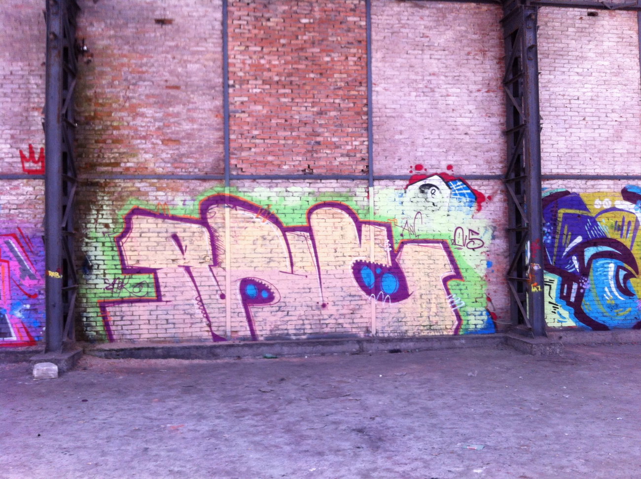 Graffiti Wall - Photo by lausbub - ANC, SAARLAND (1999)