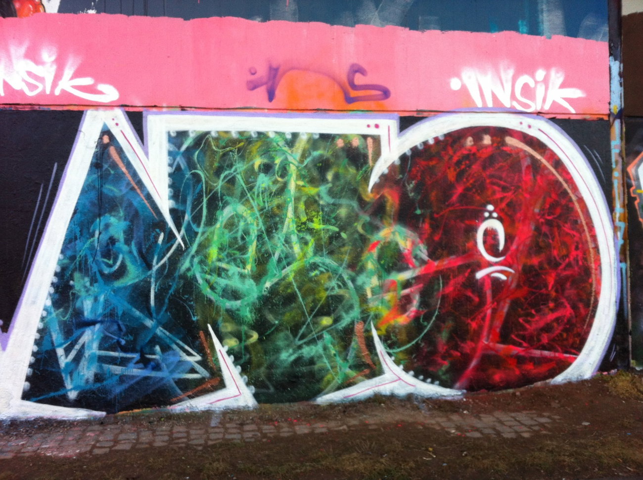Graffiti Wall - Photo by lausbub - ANC, SAARLAND (1999)