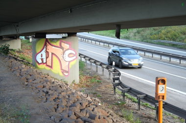 Graffiti Wall - Photo by lausbub - ANC, SAARLAND (1999)