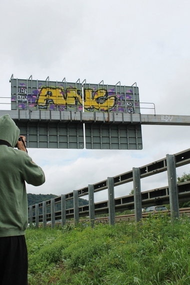 Graffiti Wall - Photo by lausbub - ANC, SAARLAND (1999)