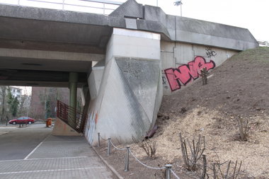 Graffiti Wall - Photo by lausbub - ANC, SAARLAND, SAARBRUECKEN (1999)