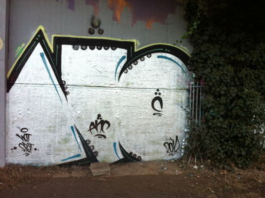 Graffiti Wall - Photo by lausbub - ANC, SAARLAND (1999)