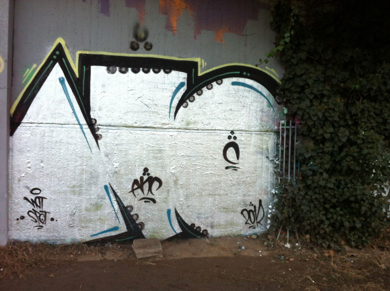 Graffiti Wall - Photo by lausbub - ANC, SAARLAND (1999)