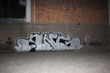 Graffiti Bombing - Photo by lausbub - ANC, SAARLAND (1999)