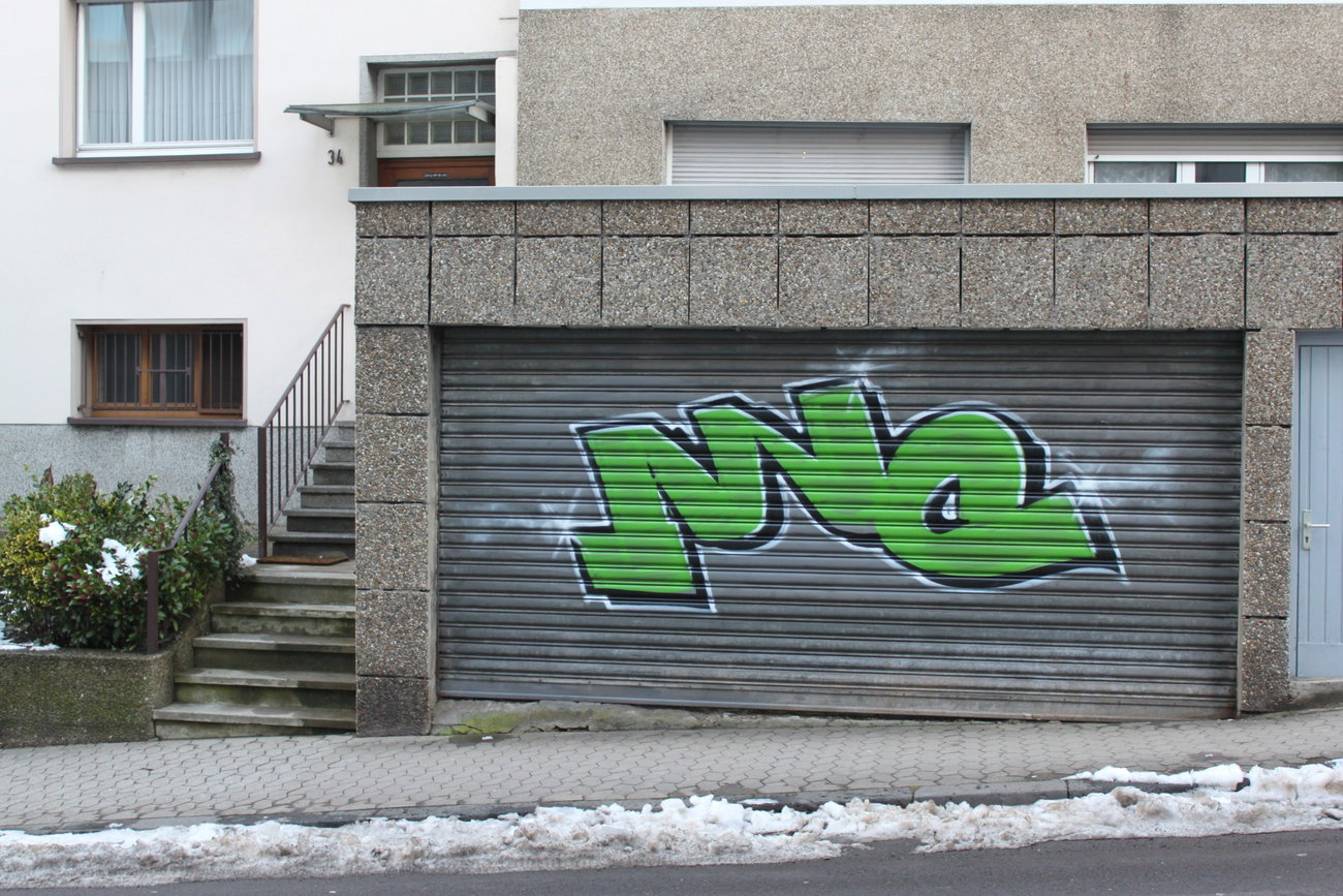 Graffiti Wall - Photo by lausbub - ANC, SAARLAND, SAARBRUECKEN (1999)