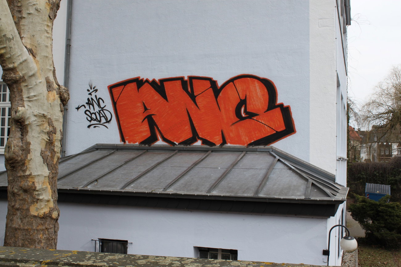 Graffiti Wall - Photo by lausbub - ANC, SAARLAND, SAARBRUECKEN (1999)