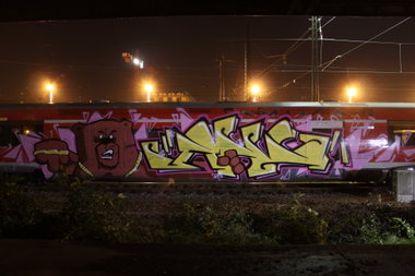 Graffiti Wall - Photo by lausbub - ANC, SAARLAND (1999)
