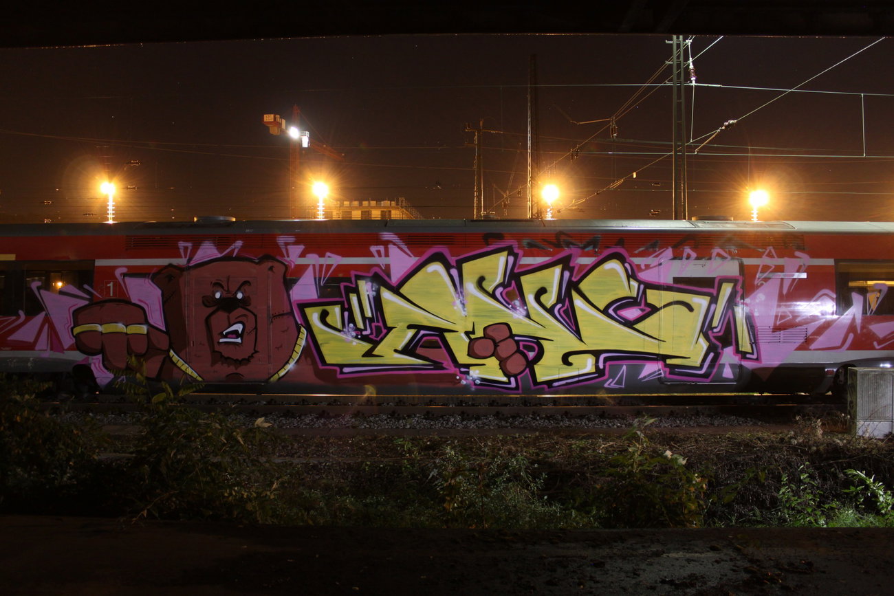 Graffiti Wall - Photo by lausbub - ANC, SAARLAND (1999)