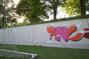 Graffiti Wall - Photo by lausbub - ANC, SAARLAND (1999)