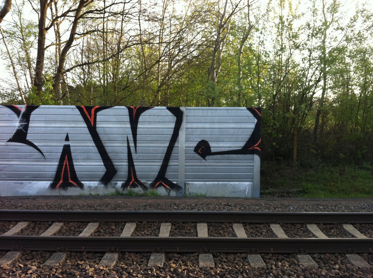 Graffiti Wall - Photo by lausbub - ANC, SAARLAND (1999)