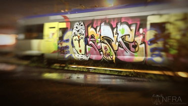 Graffiti Wall - Photo by lausbub - ANC, SAARLAND (1999)