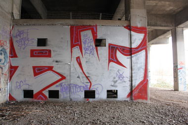 Graffiti Wall - Photo by lausbub - ANC, SAARLAND (1999)