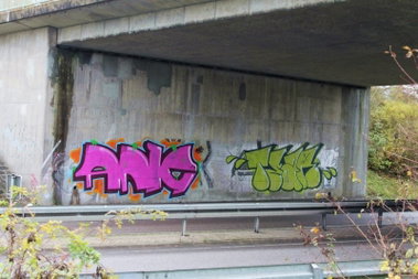 Graffiti Wall - Photo by lausbub - ANC, SAARLAND (1999)