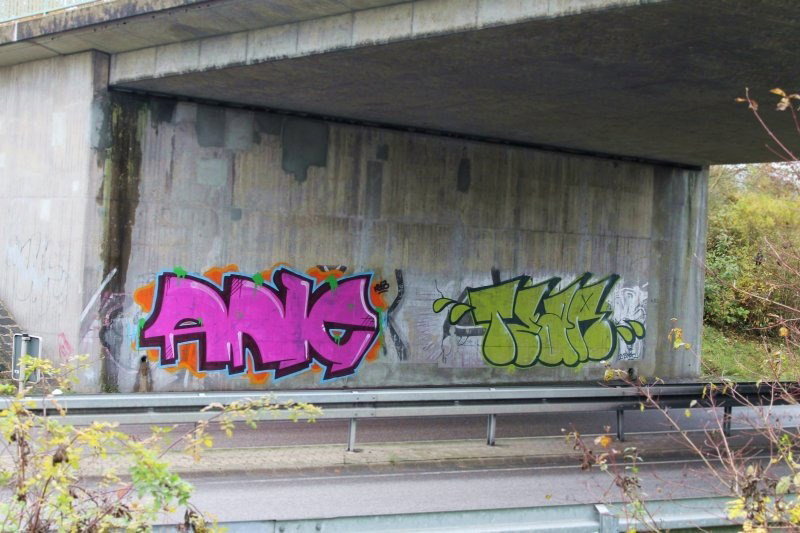 Graffiti Wall - Photo by lausbub - ANC, SAARLAND (1999)