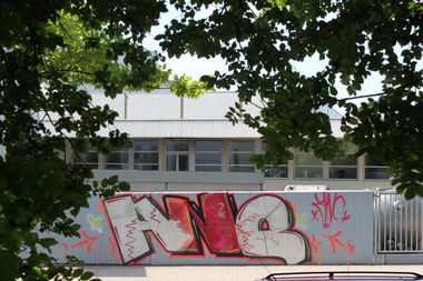 Graffiti Bombing - Photo by lausbub - ANC, SAARLAND (1999)