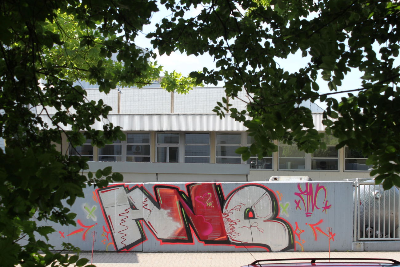 Graffiti Bombing - Photo by lausbub - ANC, SAARLAND (1999)