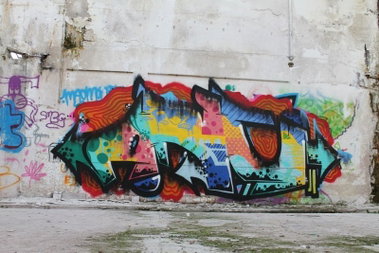 Graffiti Wall - Photo by lausbub - ANC, SAARLAND (1999)