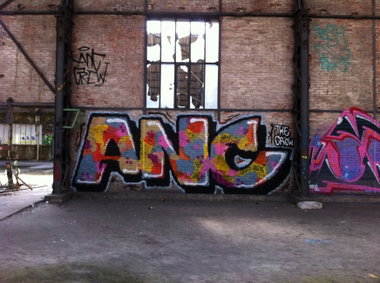 Graffiti Wall - Photo by lausbub - ANC, SAARLAND (1999)