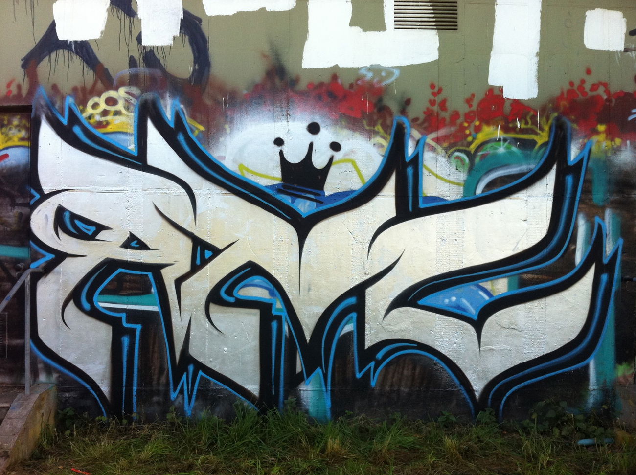 Graffiti Wall - Photo by lausbub - ANC, SAARLAND (1999)