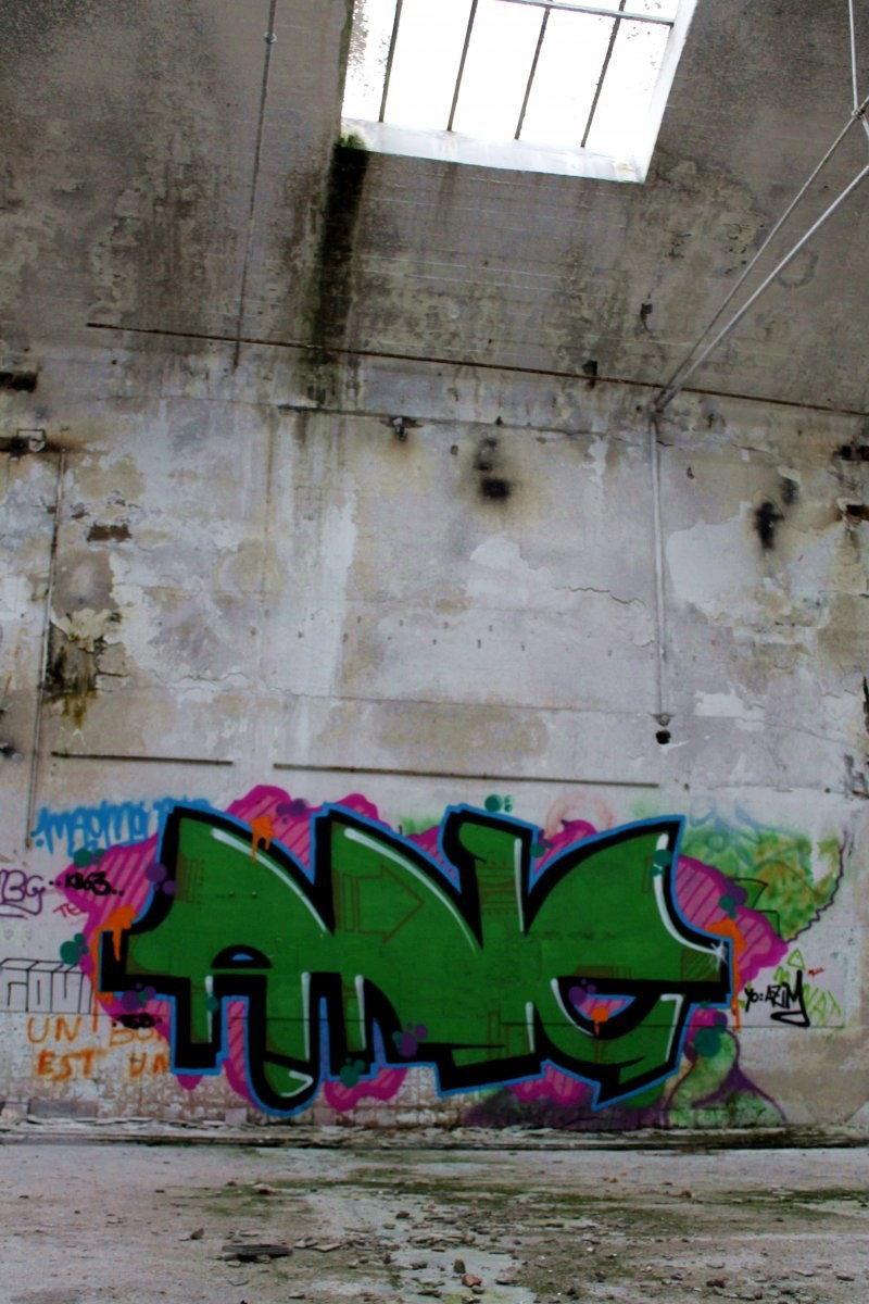 Graffiti Wall - Photo by lausbub - ANC, SAARLAND (1999)