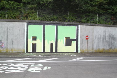 Graffiti Wall - Photo by lausbub - ANC, SAARLAND (1999)