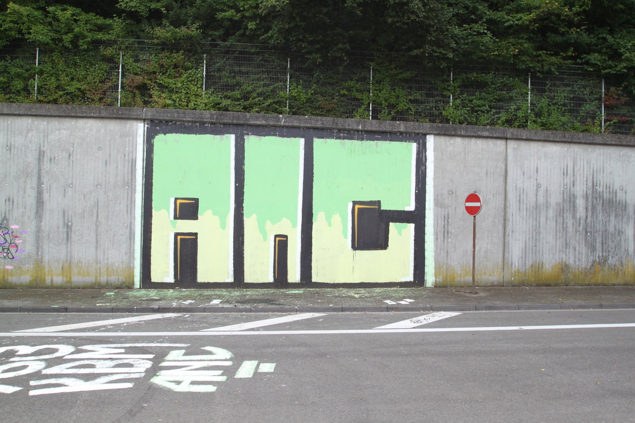 Graffiti Wall - Photo by lausbub - ANC, SAARLAND (1999)