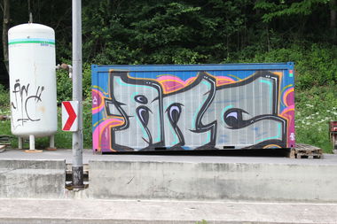 Graffiti Wall - Photo by lausbub - ANC, SAARLAND (1999)