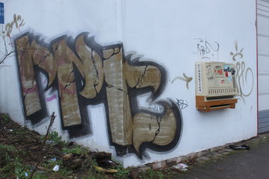 Graffiti Wall - Photo by lausbub - ANC, SAARLAND (1999)