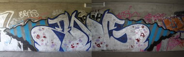 Graffiti Wall - Photo by lausbub - ANC, SAARLAND (1999)
