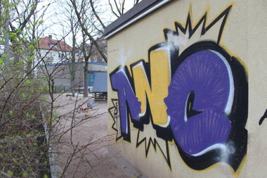 Graffiti Wall - Photo by lausbub - ANC, SAARLAND, SAARBRUECKEN (1999)