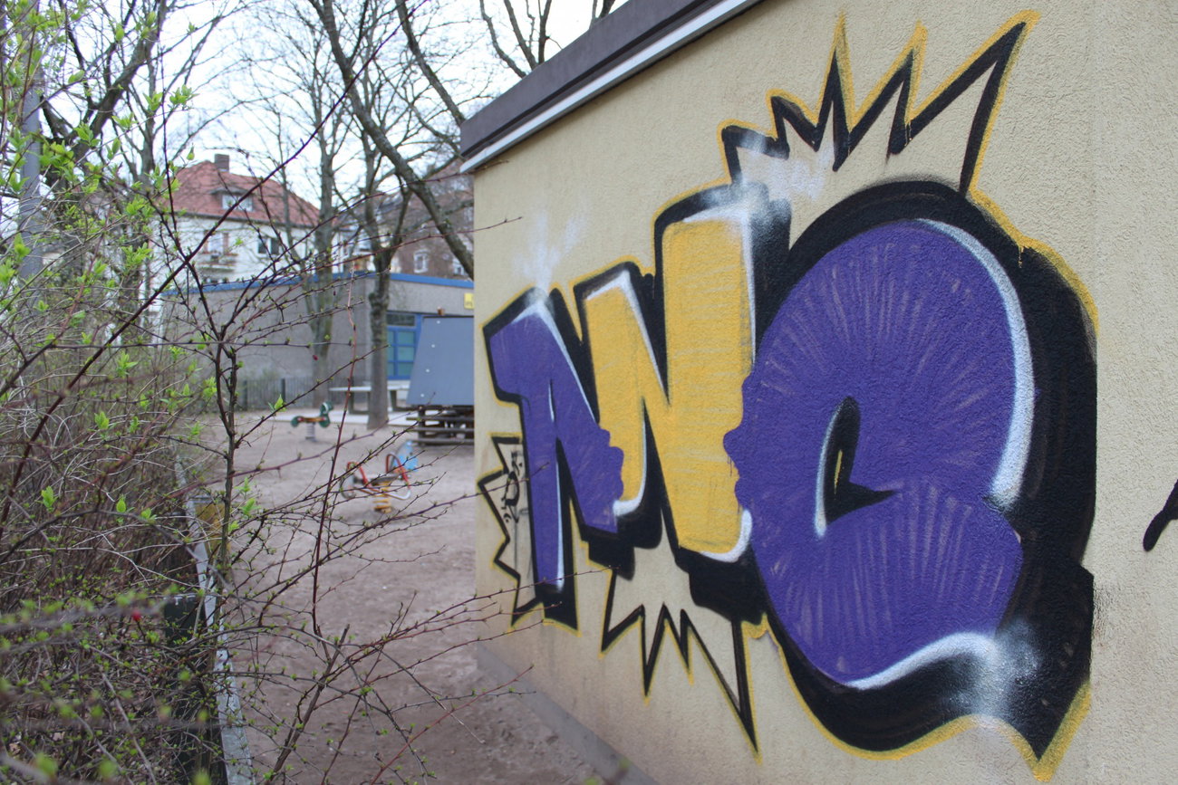 Graffiti Wall - Photo by lausbub - ANC, SAARLAND, SAARBRUECKEN (1999)