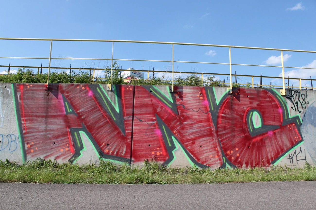 Graffiti Wall - Photo by lausbub - ANC, SAARLAND, SAARBRUECKEN (1999)
