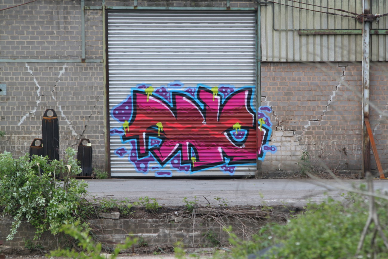 Graffiti Wall - Photo by lausbub - ANC, SAARALND (1999)