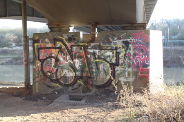 Graffiti Wall - Photo by lausbub - ANC, SAARLAND (1999)