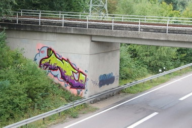 Graffiti Wall - Photo by lausbub - ANC, SAARLAND (1999)