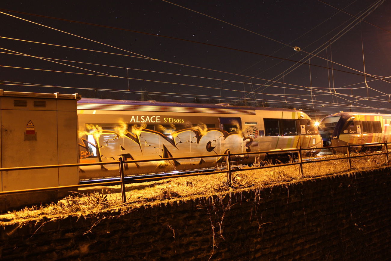 Graffiti Train - Photo by lausbub - ANC, SAARLAND (1999)