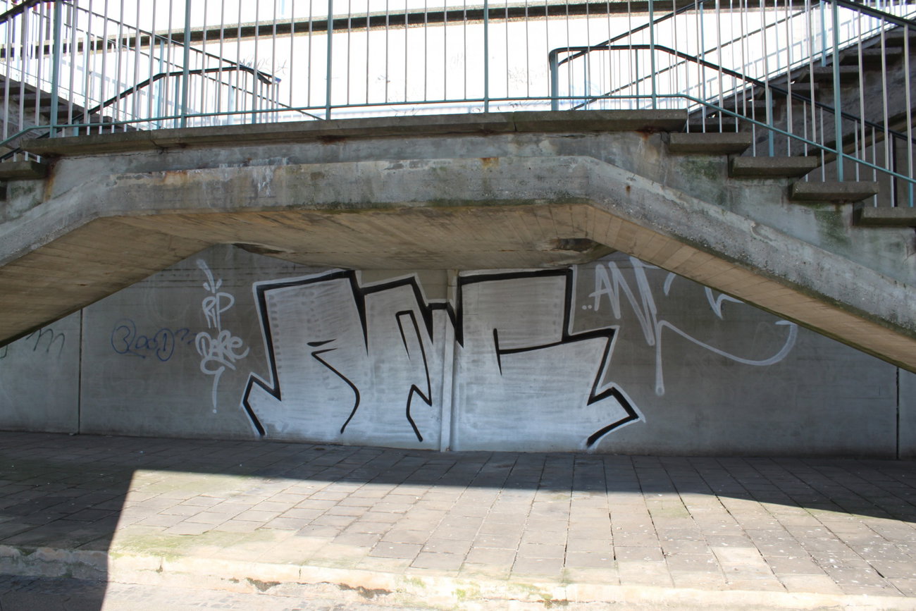 Graffiti Wall - Photo by lausbub - ANC, SAARLAND (1999)