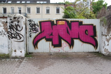 Graffiti Wall - Photo by lausbub - ANC, SAARLAND, SAARBRUECKEN (1999)
