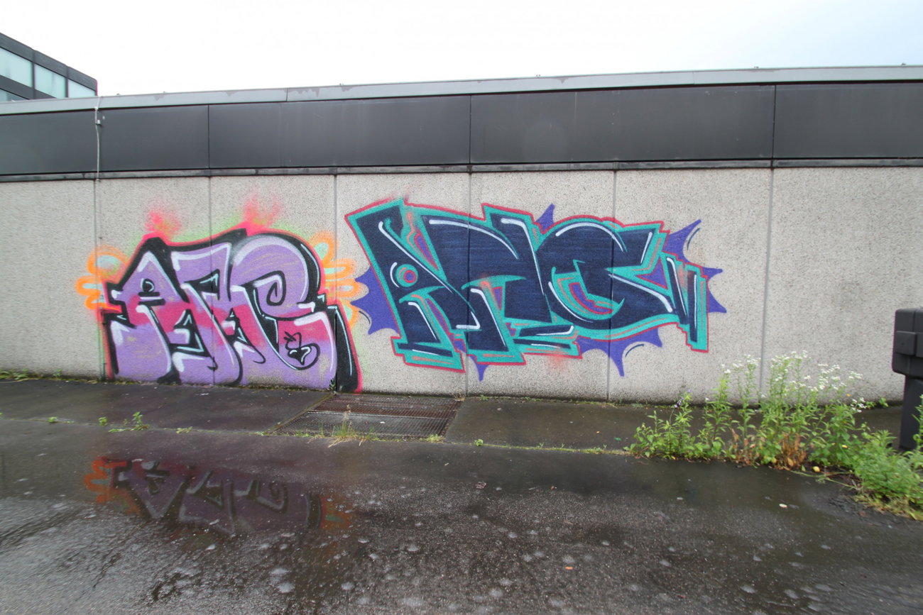 Graffiti Wall - Photo by lausbub - ANC, SAARLAND (1999)
