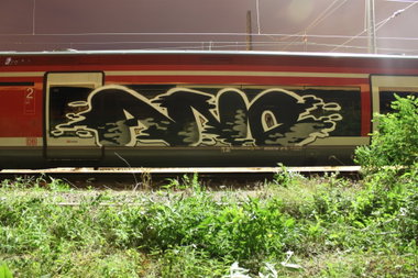 Graffiti Wall - Photo by lausbub - ANC, SAARLAND, SAARBRUECKEN (1999)