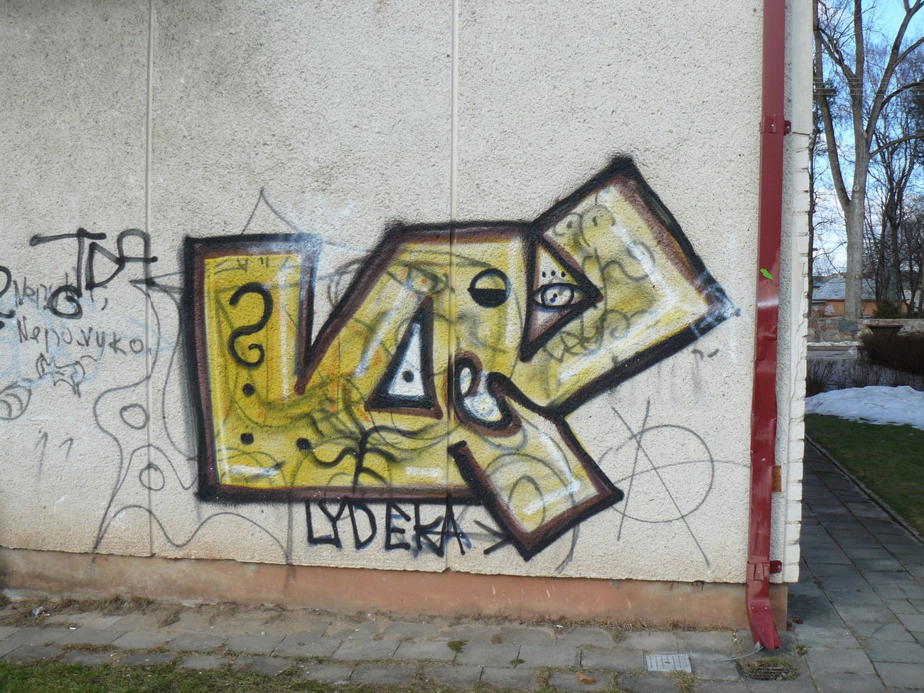 Graffiti Bombing - Photo by ldkdl