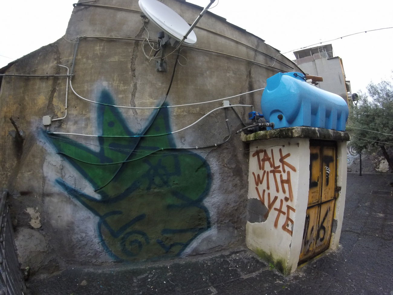 Graffiti Bombing - Photo by ldkdl