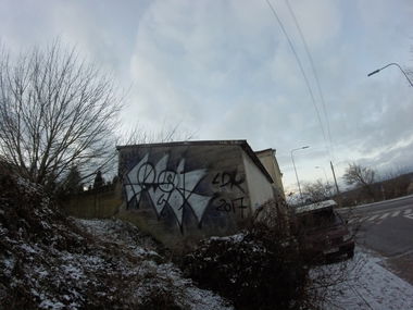 Graffiti Bombing - Photo by ldkdl