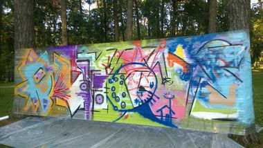 Graffiti Artwork - Photo by ldkdl (2016)