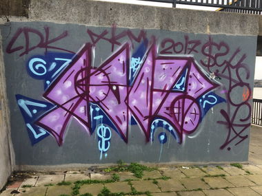 Graffiti Wall - Photo by ldkdl (2017)