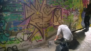 Graffiti Wall - Photo by ldkdl (2016)