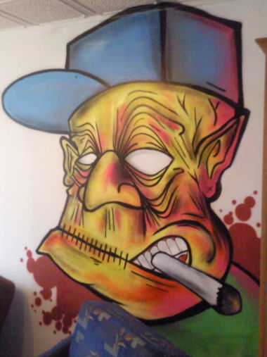 Graffiti Wall - Photo by lecim